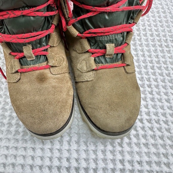 The North Face Brown Chilkat Heatseeker Boots Women’s Leather Suede Sz 9 - Picture 4 of 11